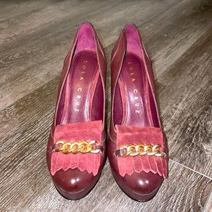 Beautiful Lola Cruz Heels. Size 37/US 6 1/2